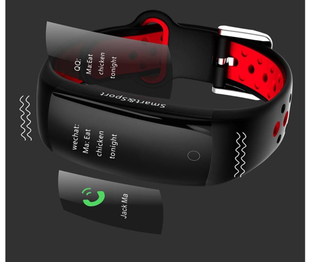 Two Tone Strap Fitness Tracker