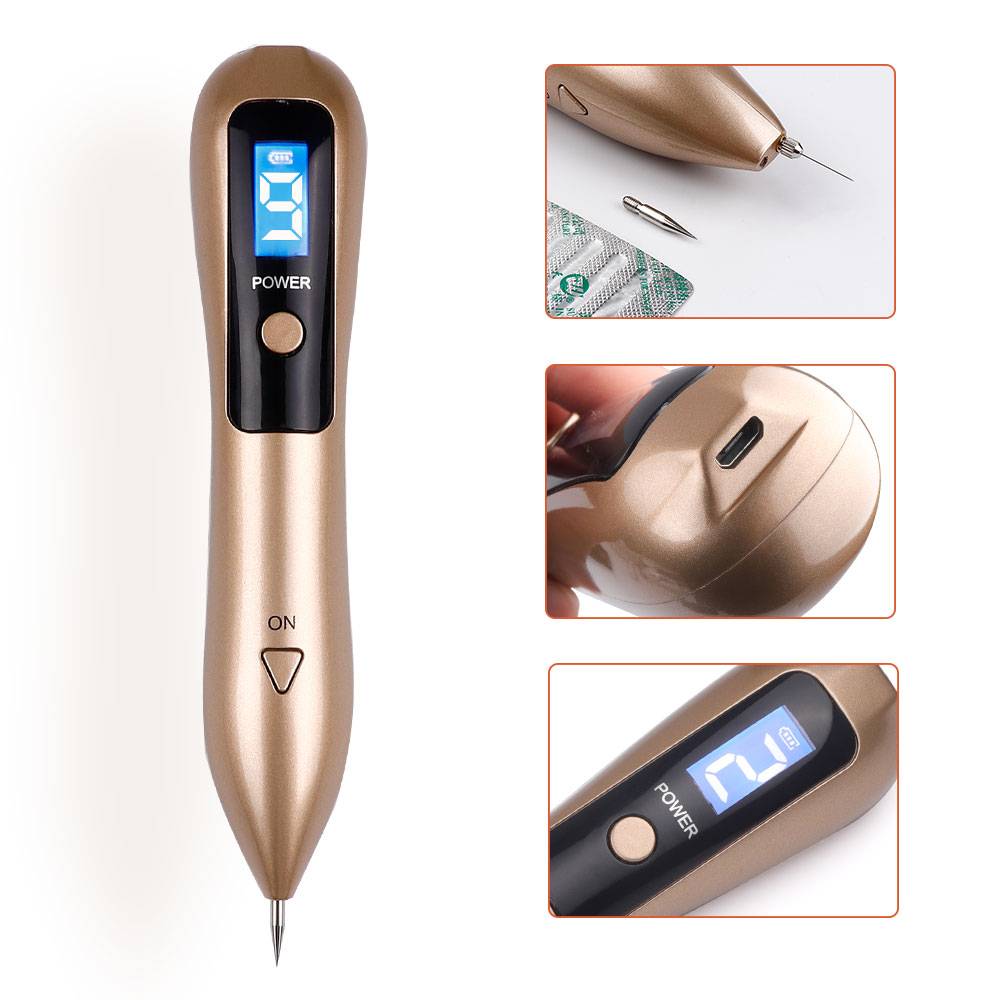 Electric Dark Spot Removal Pen Beauty Tools Health & Beauty cb5feb1b7314637725a2e7: Gold|Pink|White
