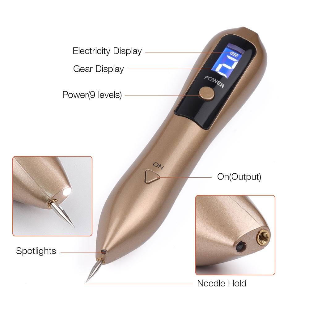 Electric Dark Spot Removal Pen Beauty Tools Health & Beauty cb5feb1b7314637725a2e7: Gold|Pink|White