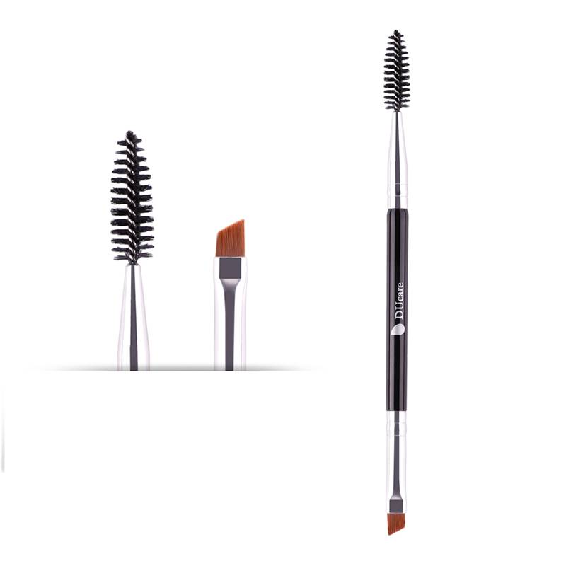 Professional Double-Sided Synthetic Hair Eyebrow Brush