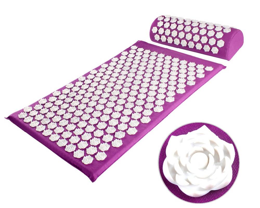 Acupuncture Stress Relieve Mat with Pillow for Full Body Health & Beauty Massage & Relaxation 1ef722433d607dd9d2b8b7: China|Russian Federation