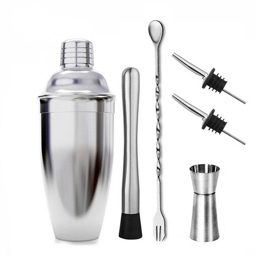 Professional Stainless Steel Cocktail Shaker Barware Kitchen Accessories 1ef722433d607dd9d2b8b7: China