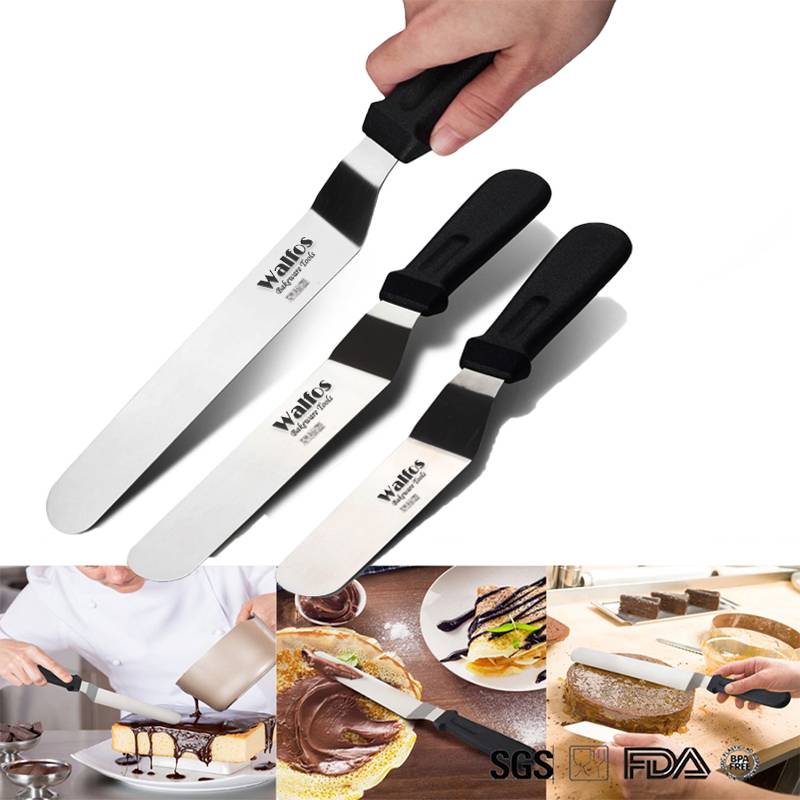Flexible Stainless Steel Cooking Spatula Bakeware Kitchen Accessories cb5feb1b7314637725a2e7: 15 cm plastic handle|15 cm wood handle|20 cm plastic handle|20 cm wood handle|25 cm plastic handle|25 cm wood handle