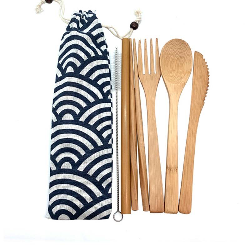 Reusable Wooden Cutlery Set Dinnerware Kitchen Accessories a1fa27779242b4902f7ae3: Type 1|Type 2|Type 3|Type 4|Type 5