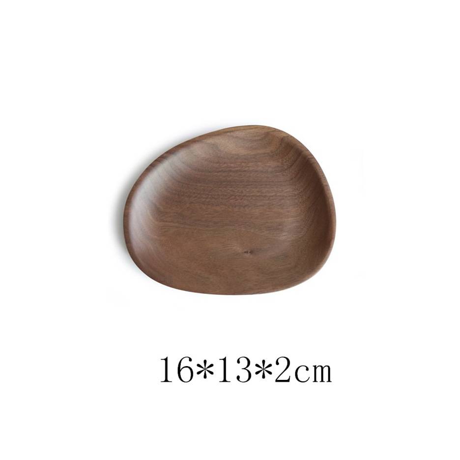 Irregular Shaped Walnut Wooden Dishes Set Dinnerware Kitchen Accessories a1fa27779242b4902f7ae3: 1|2|3|4|4 pcs