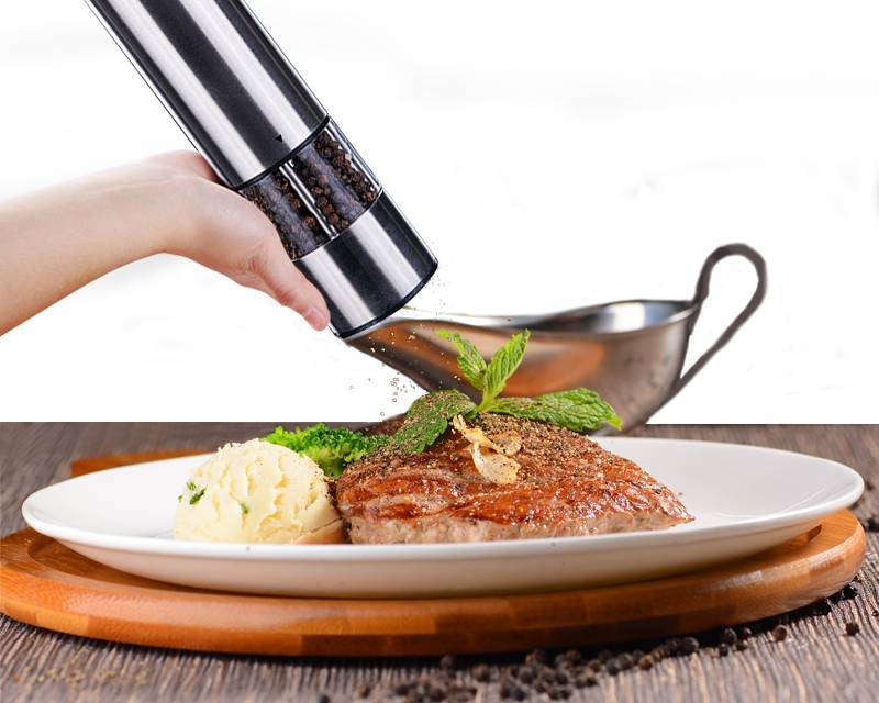 Electric Eco-Friendly Wear-Resistant Stainless Steel Spice Mills Kitchen Accessories Tools & Gadgets