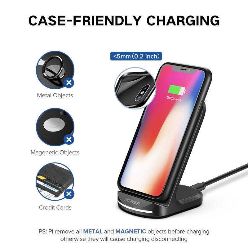 Stylish Universal Wireless Quick Charger for Phones Consumer Electronics Smartphone Accessories a1fa27779242b4902f7ae3: 2 Wireless Chargers|Add QC 3.0 Charger|Wireless Charger