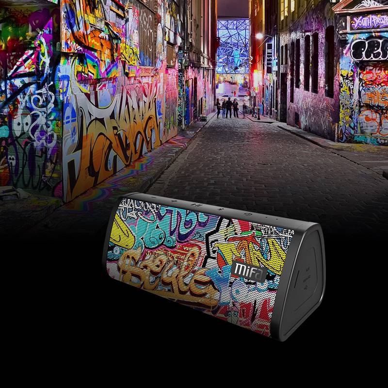 Graffiti Printed Wireless Bluetooth Speaker Consumer Electronics Wireless Devices 1ef722433d607dd9d2b8b7: China|Russian Federation|Spain|Ukraine|United States