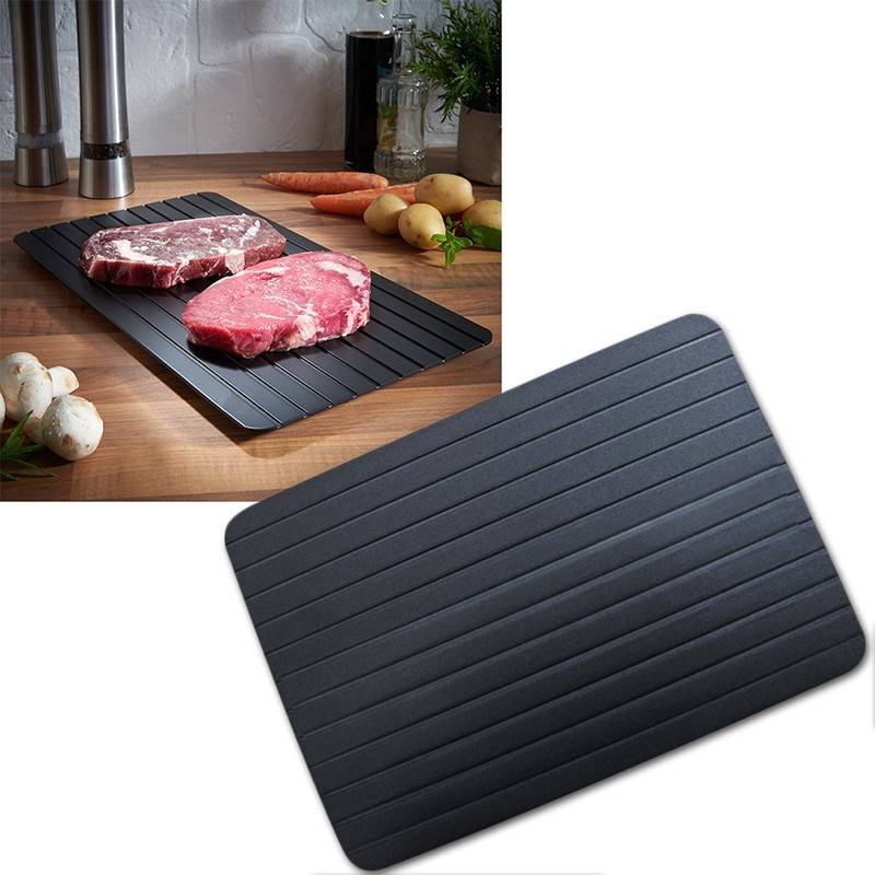 Defrost Tray for Food BBQ Accessories Kitchen Accessories 6f6cb72d544962fa333e2e: 23 cm x 16.5 cm x 0.2 cm|23 cm x 16.5 cm x 0.3 cm|29.5 cm x 20.3 cm x 0.2 cm|29.5 cm x 20.3 cm x 0.3 cm|35.5 cm x 20.5 cm x 0.2 cm|35.5 cm x 20.5 cm x 0.3 cm