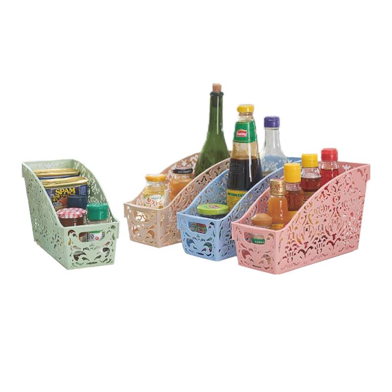Kitchen Plastic Storage Basket Kitchen Accessories Kitchen Accessories New Arrivals cb5feb1b7314637725a2e7: Beige|Blue|Green|Pink