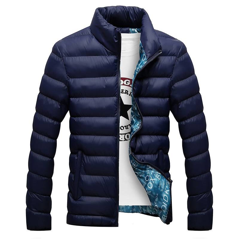 Fashion Winter Thickened Men’s Jacket Apparel Jackets & Coats Men cb5feb1b7314637725a2e7: Black|Black Red|Blue|Blue / Orange|Khaki|Navy Blue